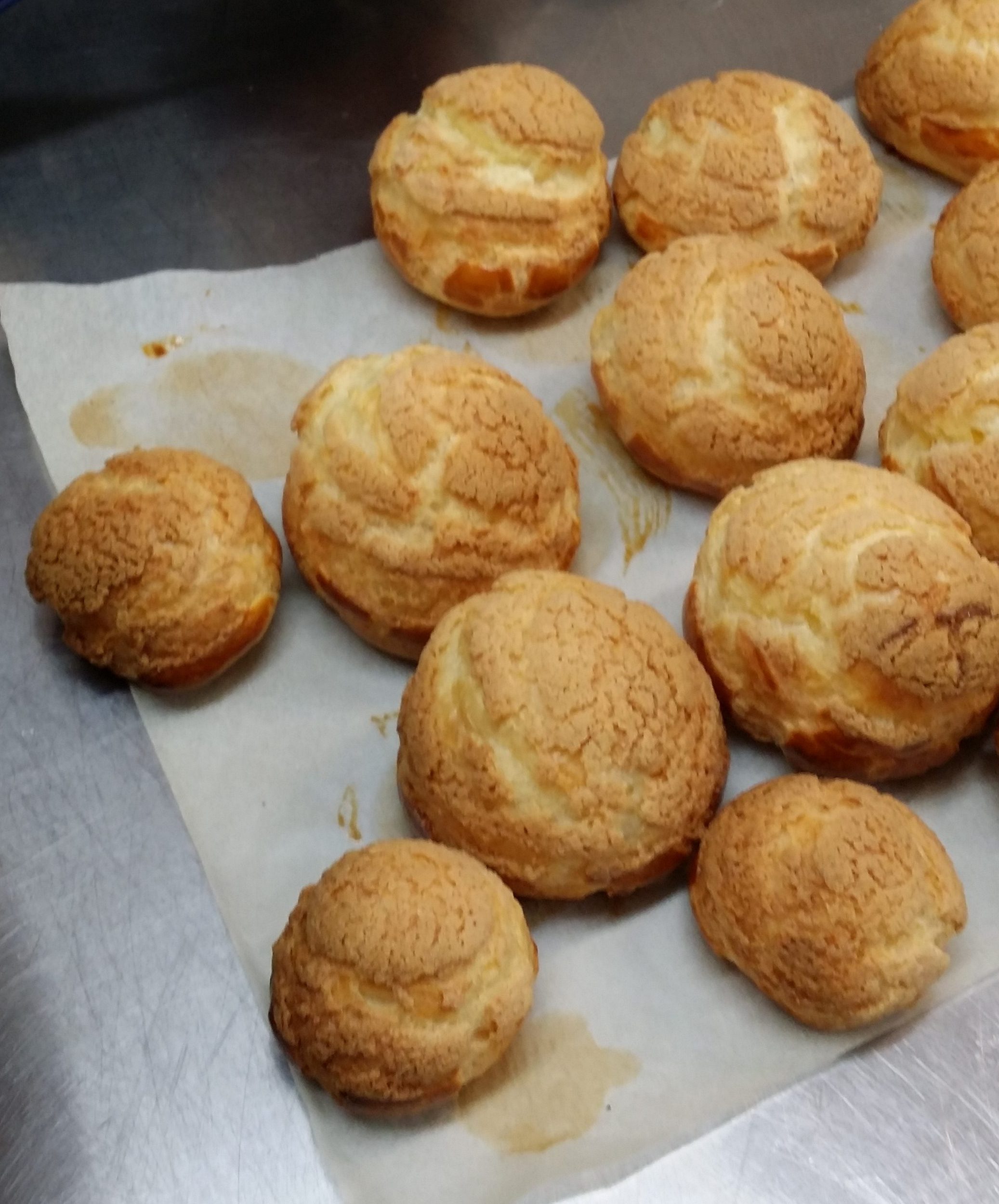 Pâte à choux – Les chouquettes