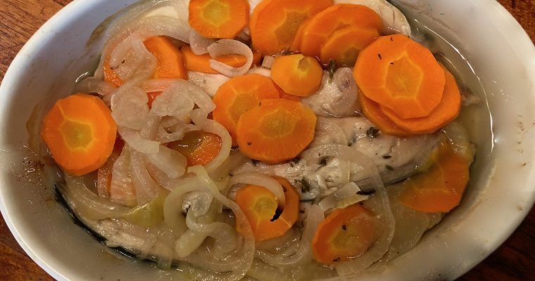 Maquereaux au vin blanc