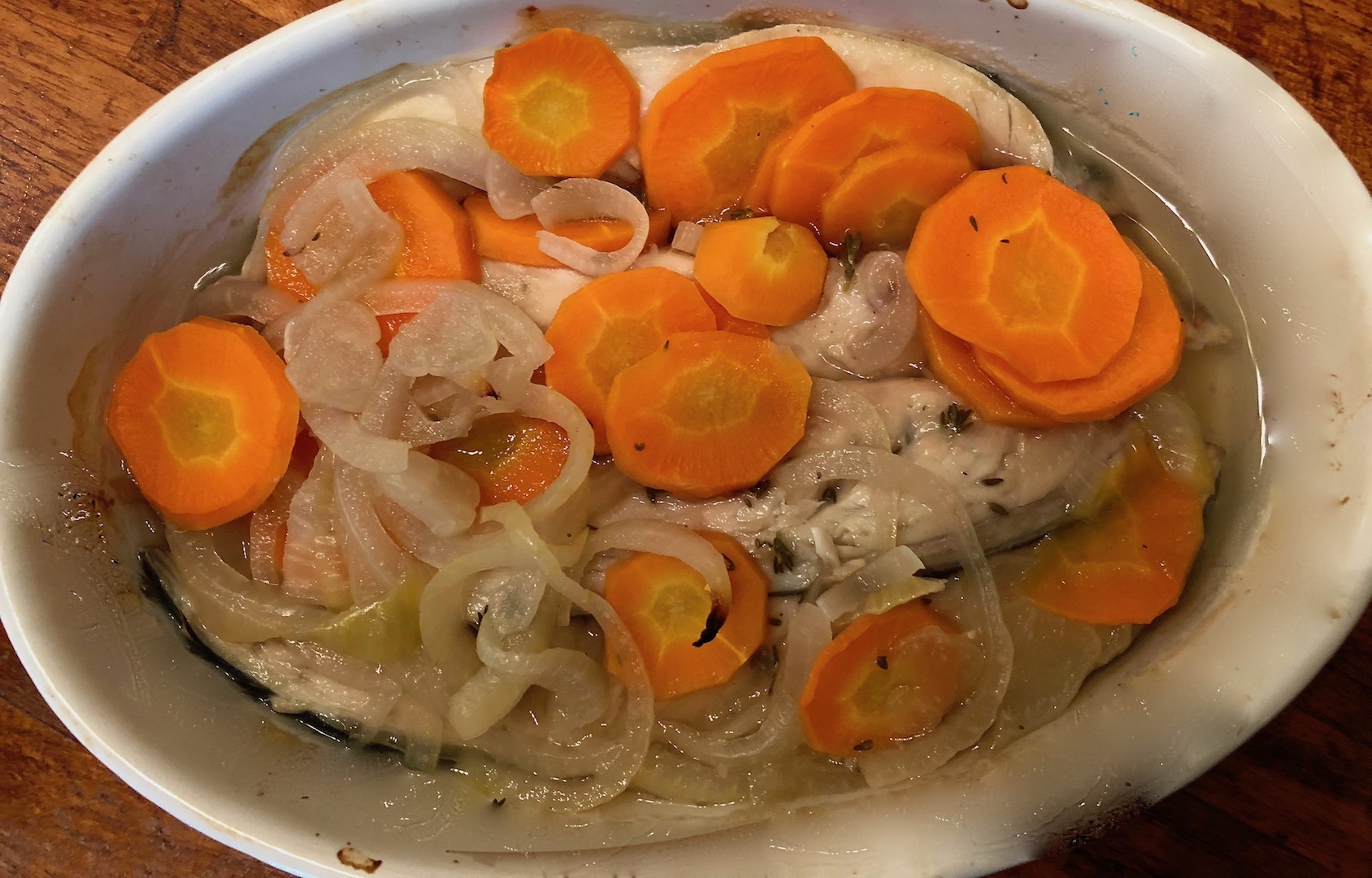 Maquereaux au vin blanc