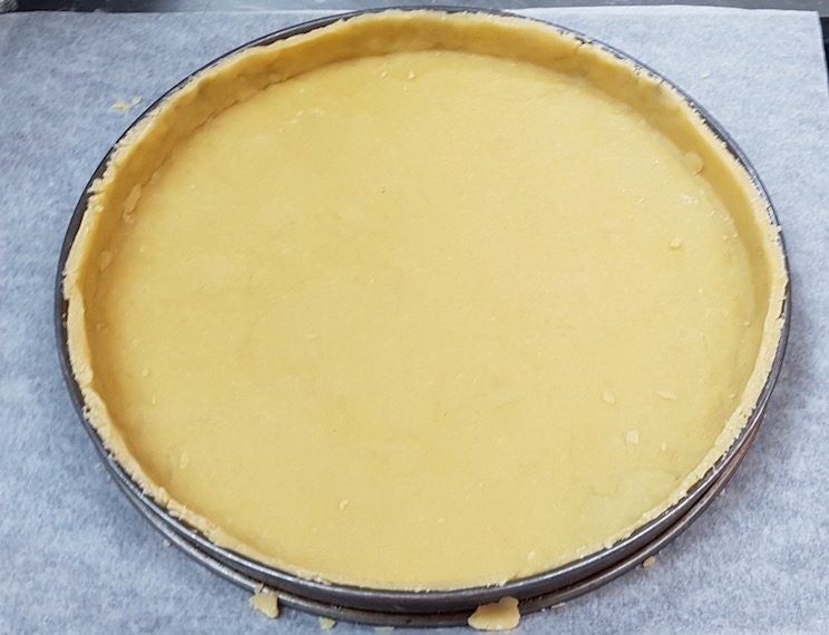 Pâte brisée pour tarte salée