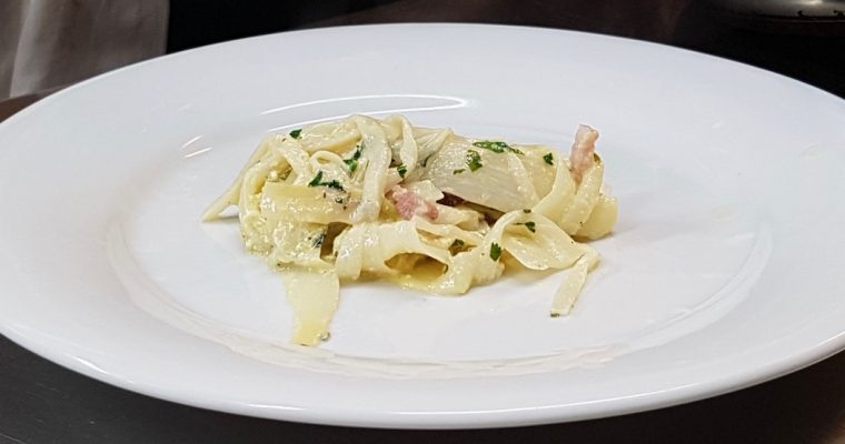 Tagliatelles d’asperges blanches