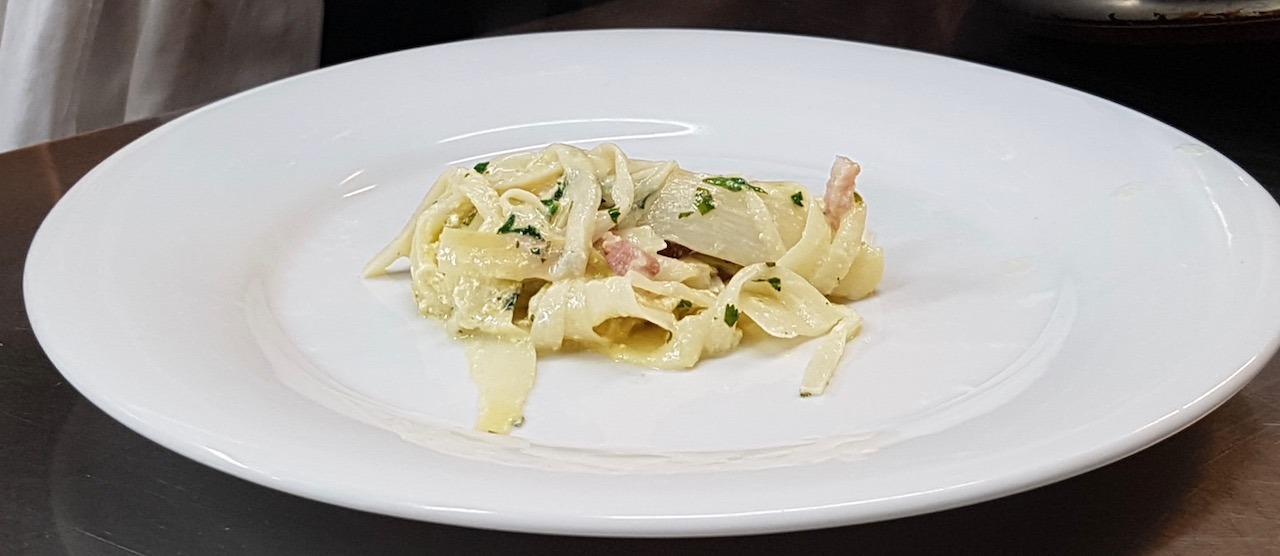 Tagliatelles d’asperges blanches