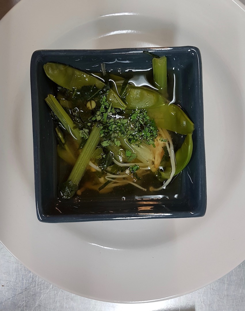 Bouillon au choy sum