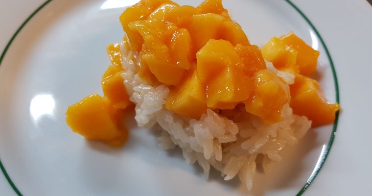 Mango sticky rice