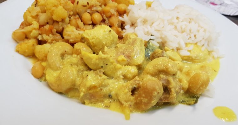 POULET ou AGNEAU KORMA