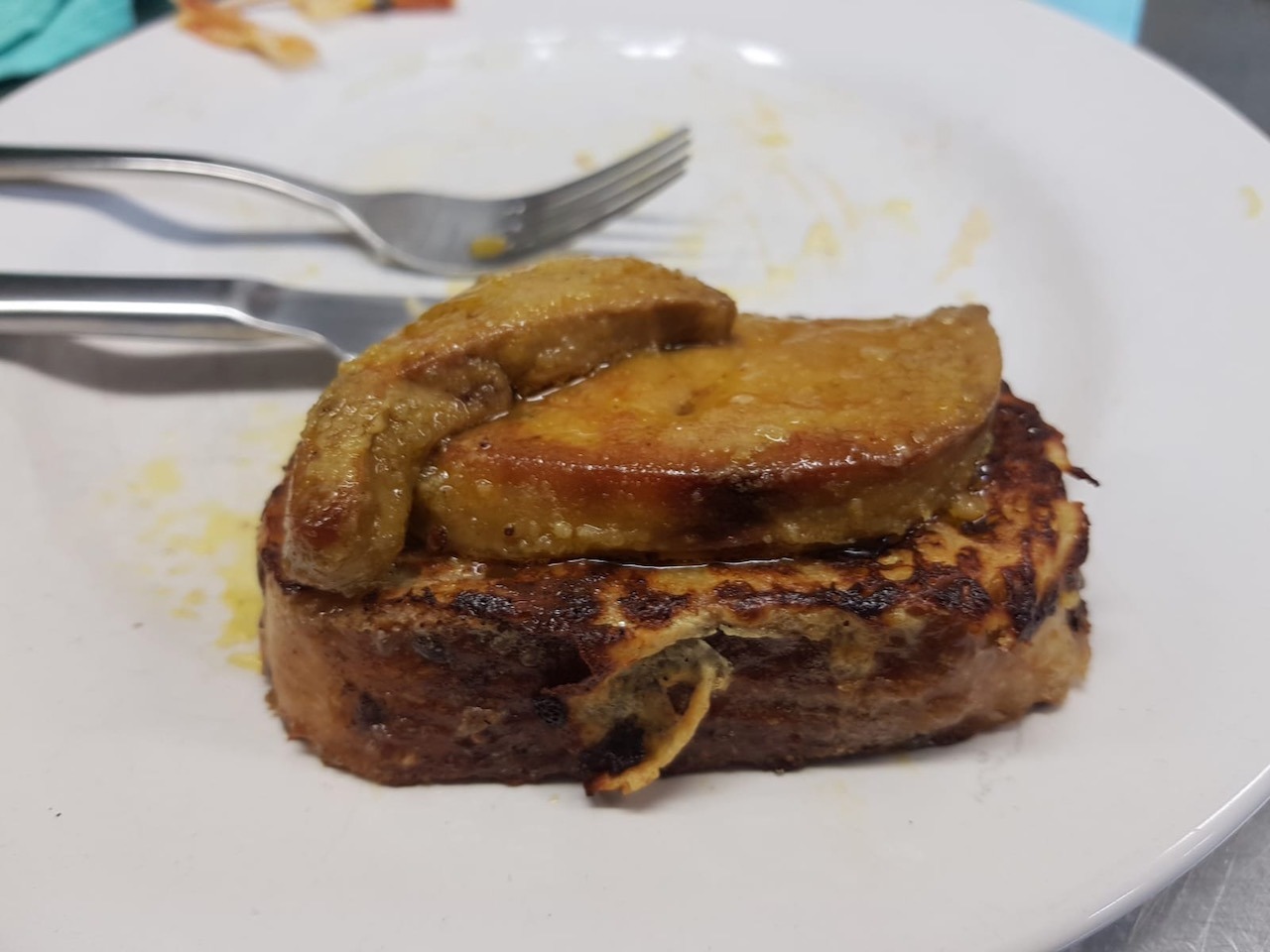 Pain perdu au foie gras