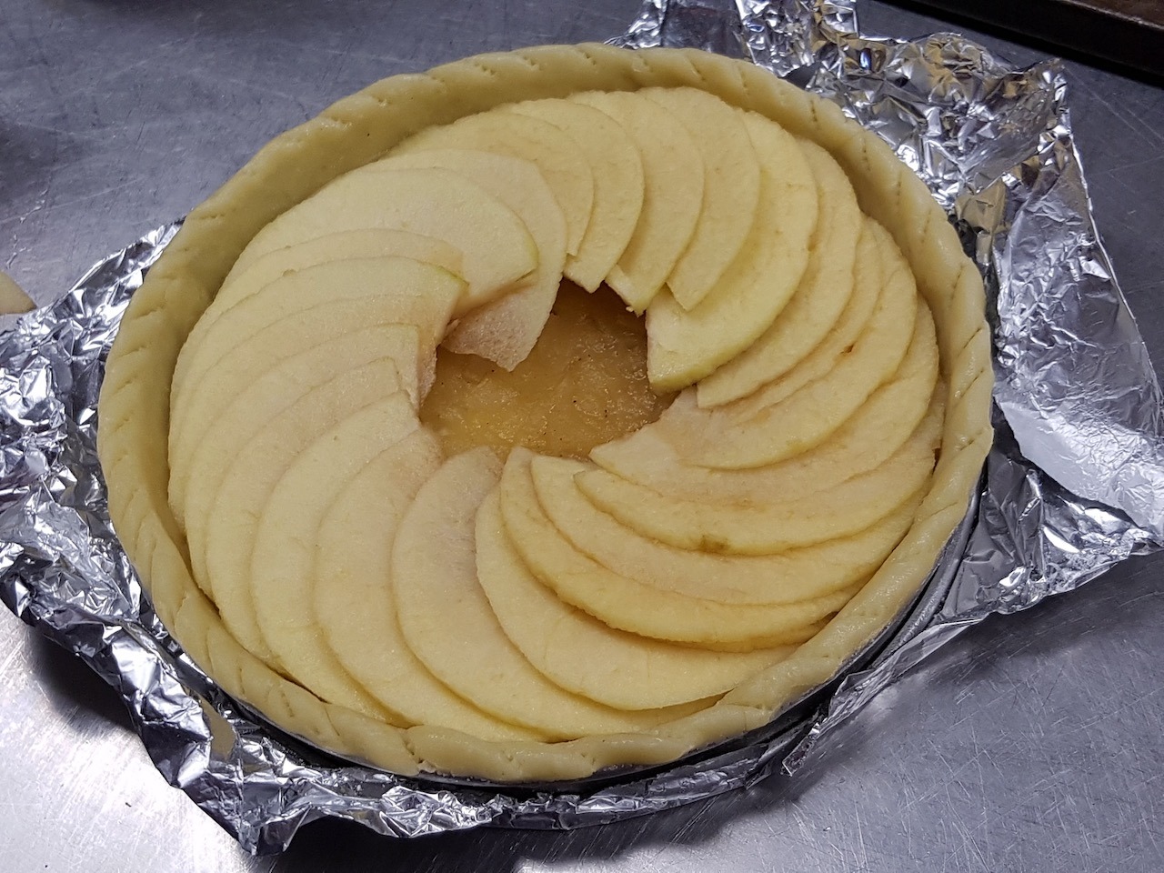 Tarte aux pommes façon CAP