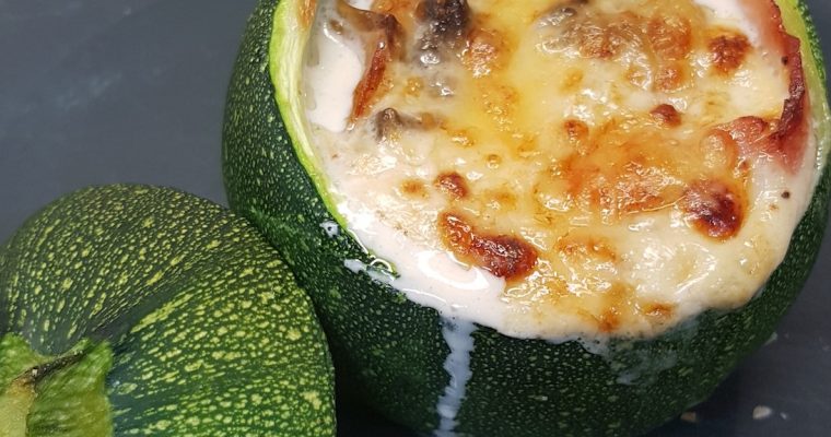 Courgettes oeufs cocottes