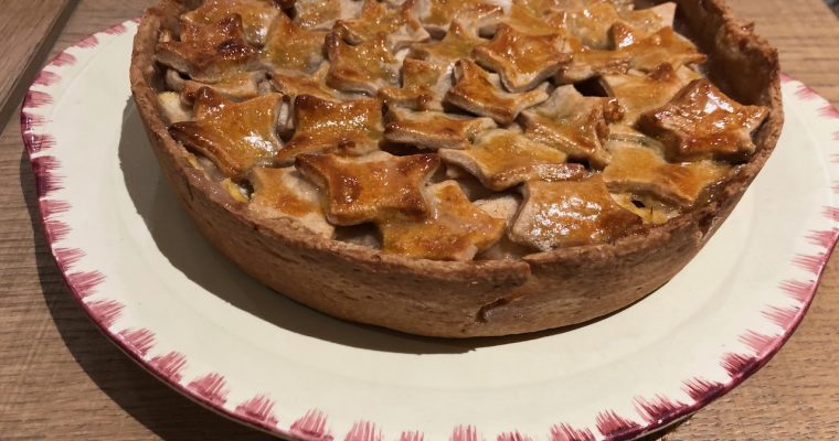 Tarte aux poires à la cannelle