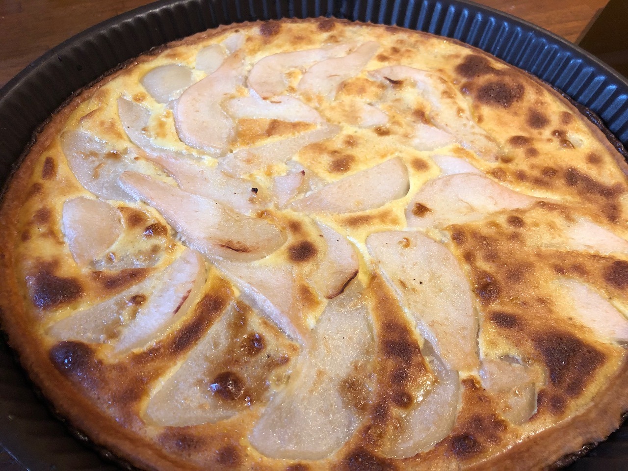 Tarte alsacienne aux poires