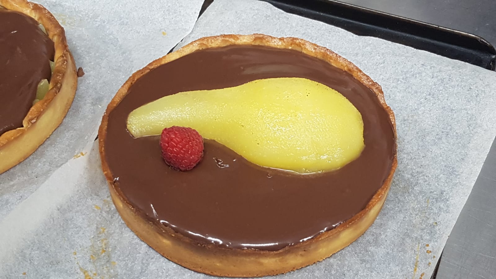 TARTE POIRE CHOCOLAT