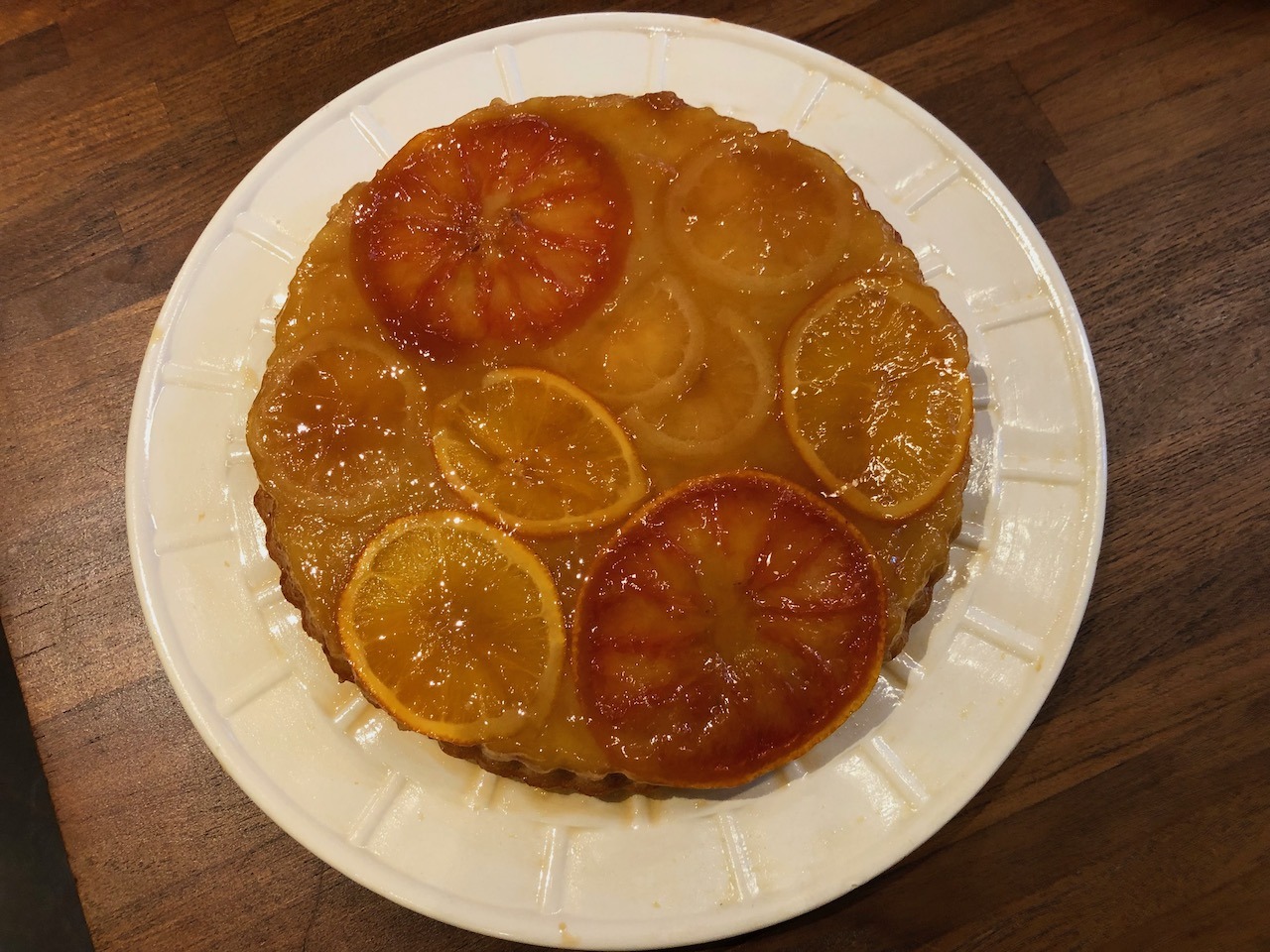 Gâteau aux agrumes