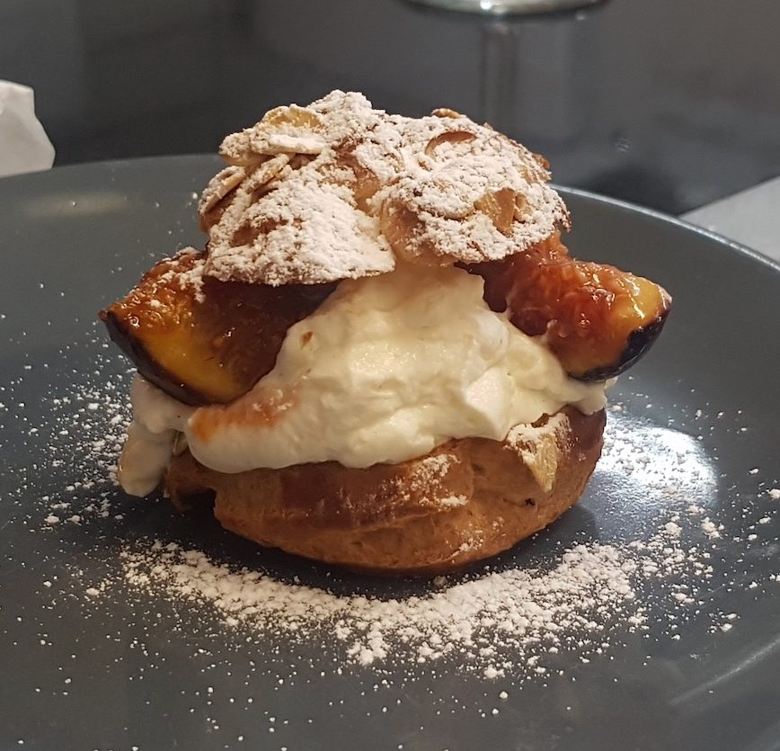 CHOUX, CHOUQUETTES FIGUE CHANTILLY