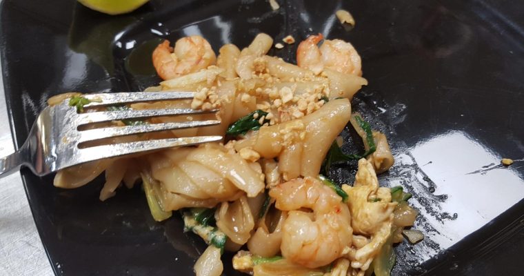 PAD SEE EW aux CREVETTES – Recette Thailandaise